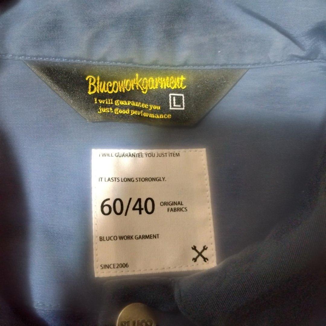 ブルコ　BLUCO　コーチジャケット　ネイビー　Lサイズ