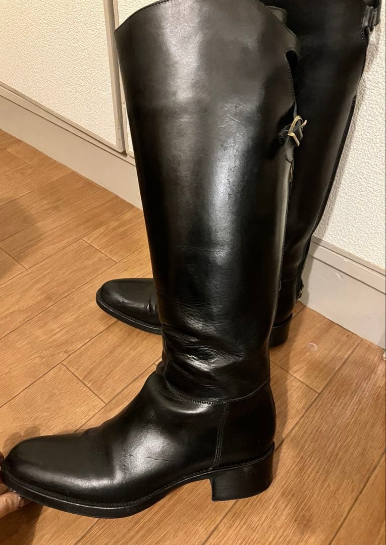 SARTORE サルトル ロングブーツ ジョッキーブーツ 37 1/2
