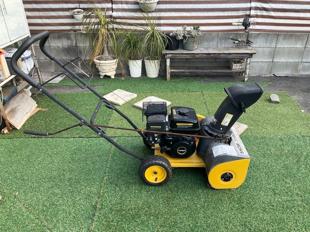 除雪機 ロンシン HG-K452 スノースロワー ガソリンエンジン