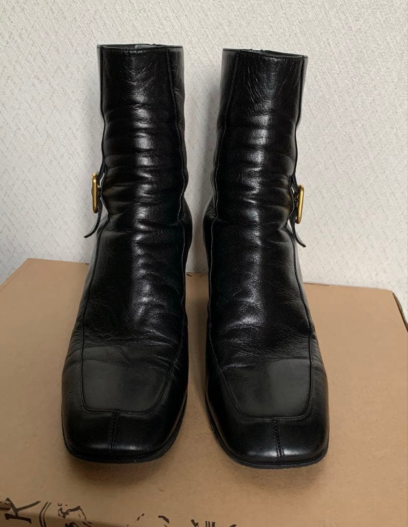 SAINT LAURENT サンローラン ハイヒールブーツ サイズ43 28cm