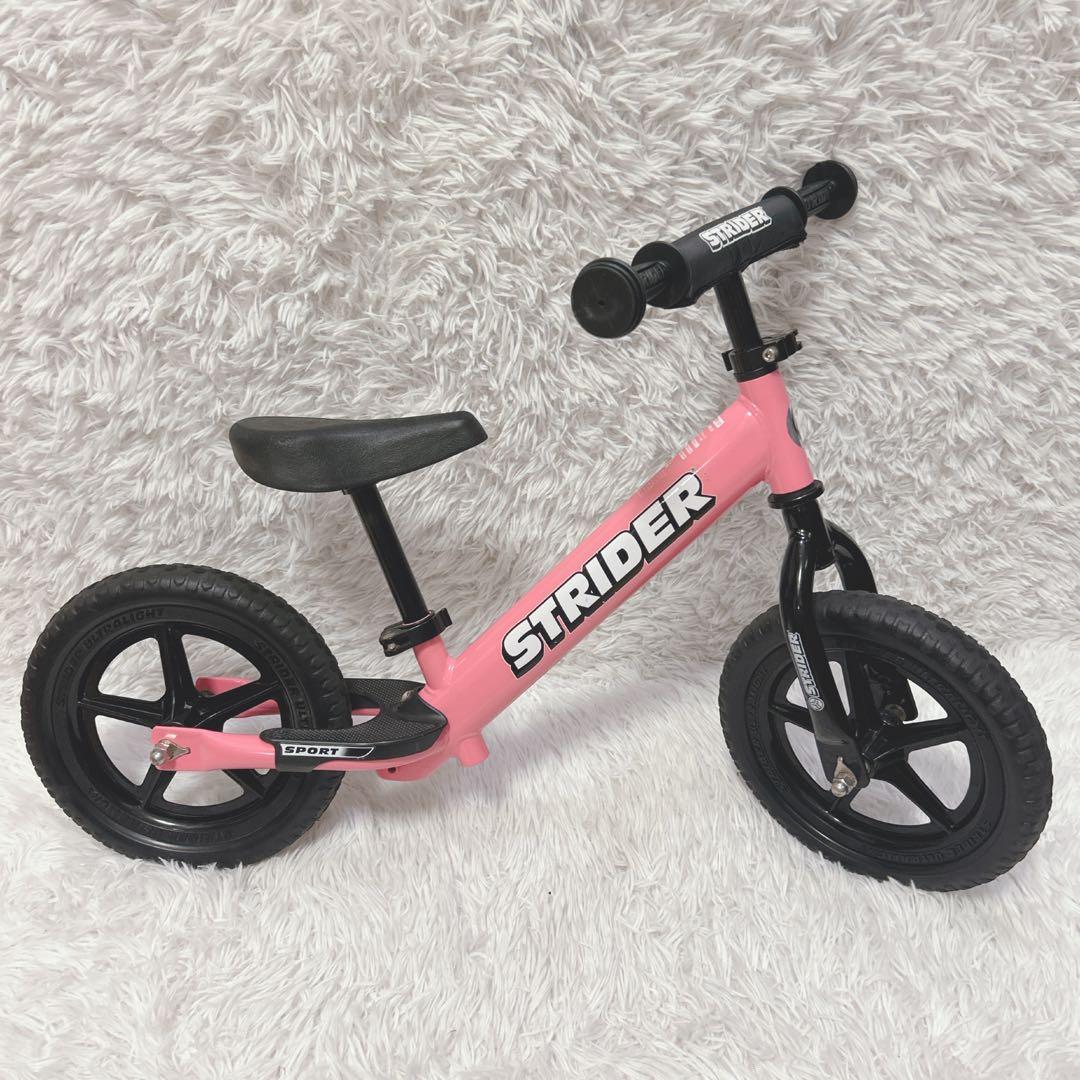 STRIDER ストライダー スポーツ ピンク キックバイク 12インチ