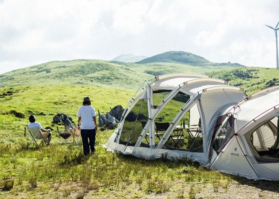 スノーピーク　リビングシェルロングpro アイボリー