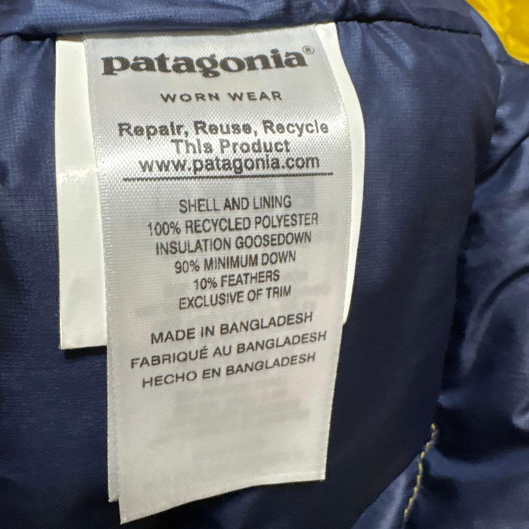 Patagonia ハーフジップ2018年製FA18ダウンセーター