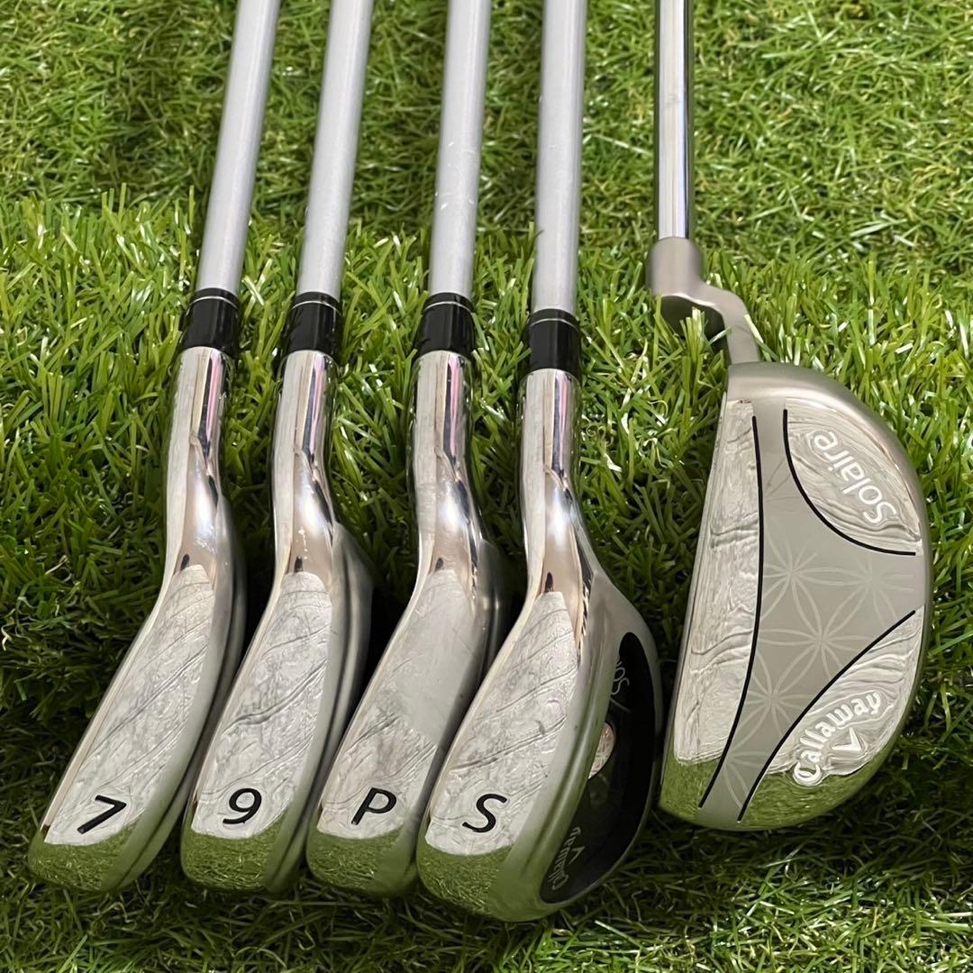 極美品 ゴルフクラブ レディース セット ソレイル 最新 現行モデル 8本 L