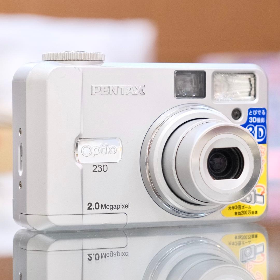 名機動作品 平成レトロ 自撮り Y2K CCD PENTAX OPTIO 230