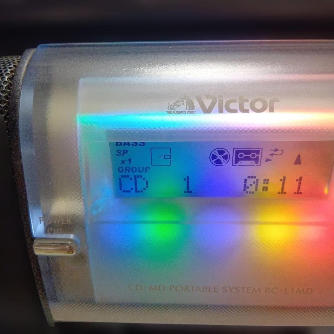 Victor CD・MDポータブルシステム RC-L1MDキャサリン