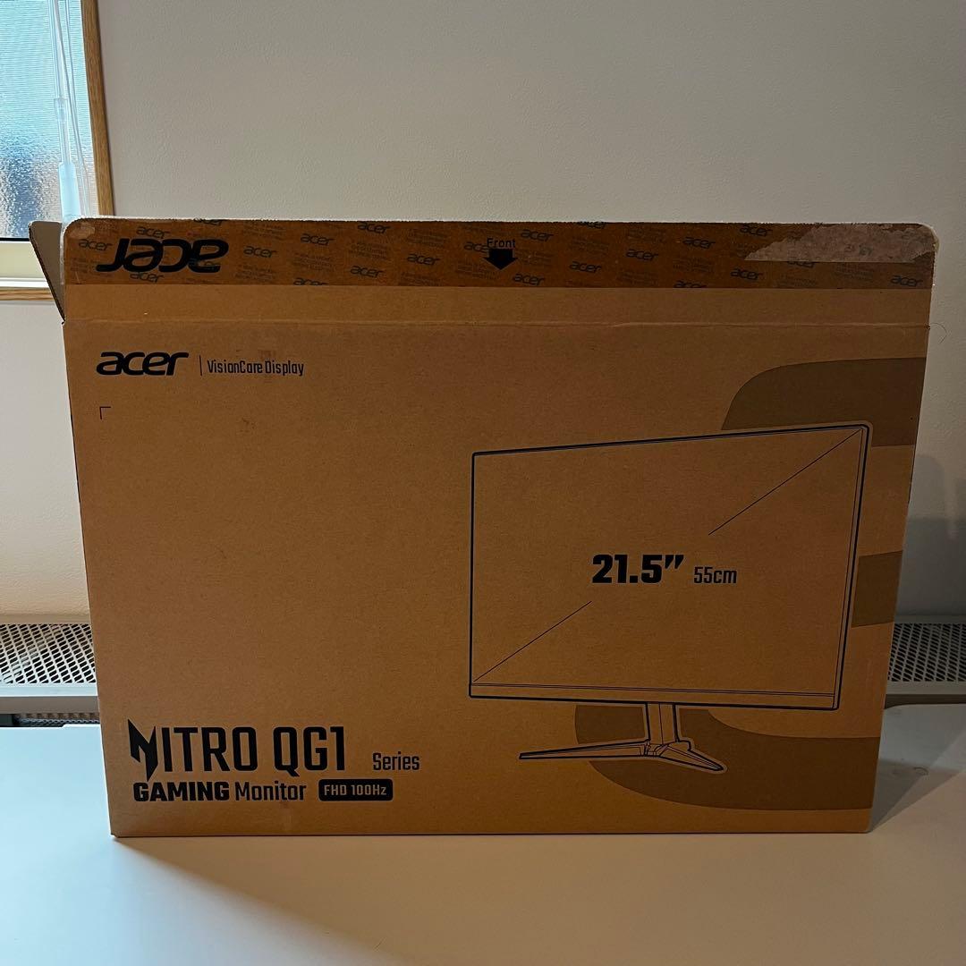 【美品】Acer 21インチ モニター QG221Q