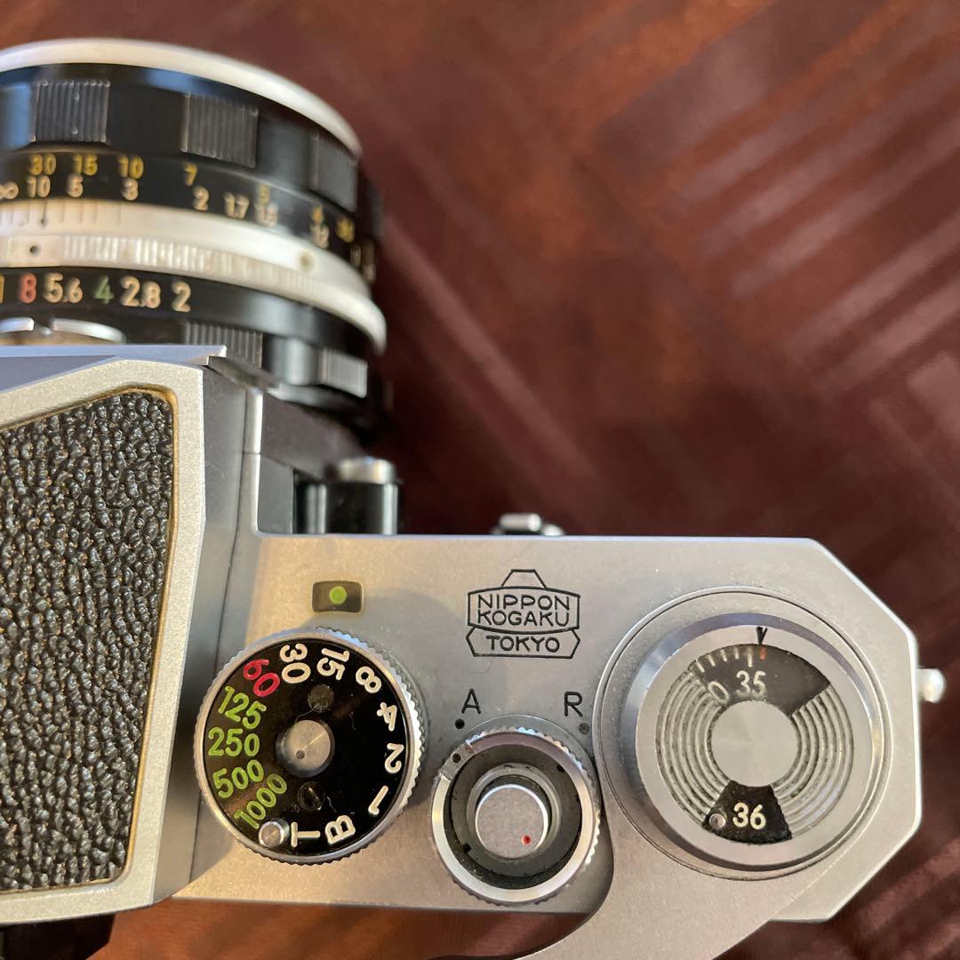 Nikon F 一眼レフカメラ NIKKOR-Hレンズ付き