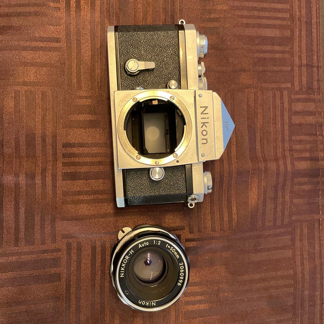 Nikon F 一眼レフカメラ NIKKOR-Hレンズ付き