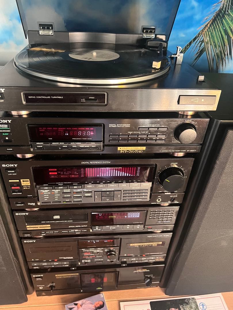 希少内蔵BT変更可能SONYリバティ LBT-V925 中古品レコード付き美品1