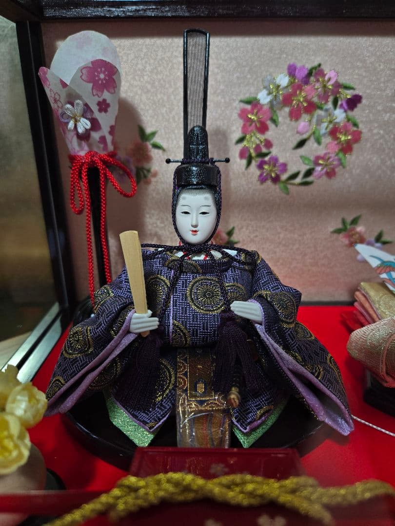 【一点限り】雛人形 ケース飾り　K41