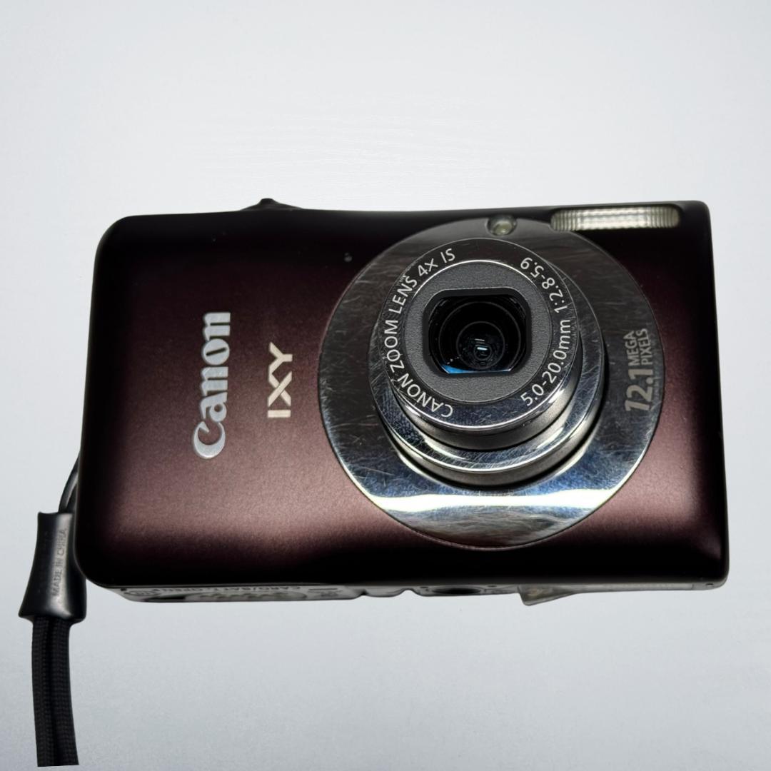 Canon IXY 200F ブラウン 動作品 充電器付 SDカード付
