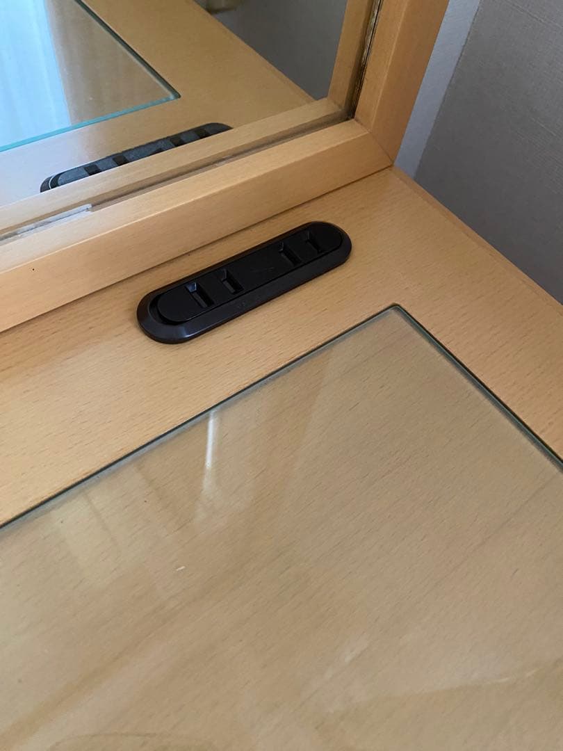 新品未使用　ドレッサー　鏡台② イス