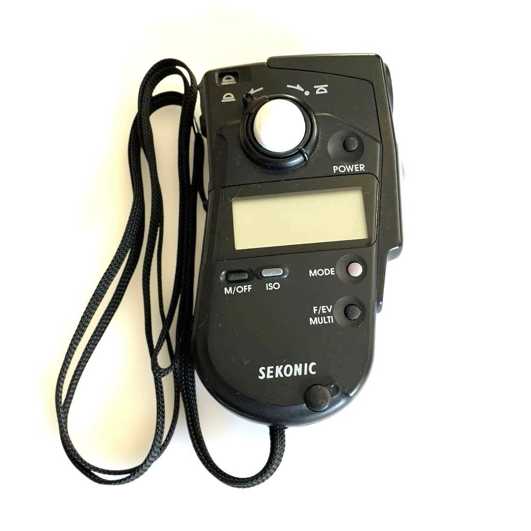 【匿名配送】SEKONIC セコニック L-408 露出計 光角度板　白色平板