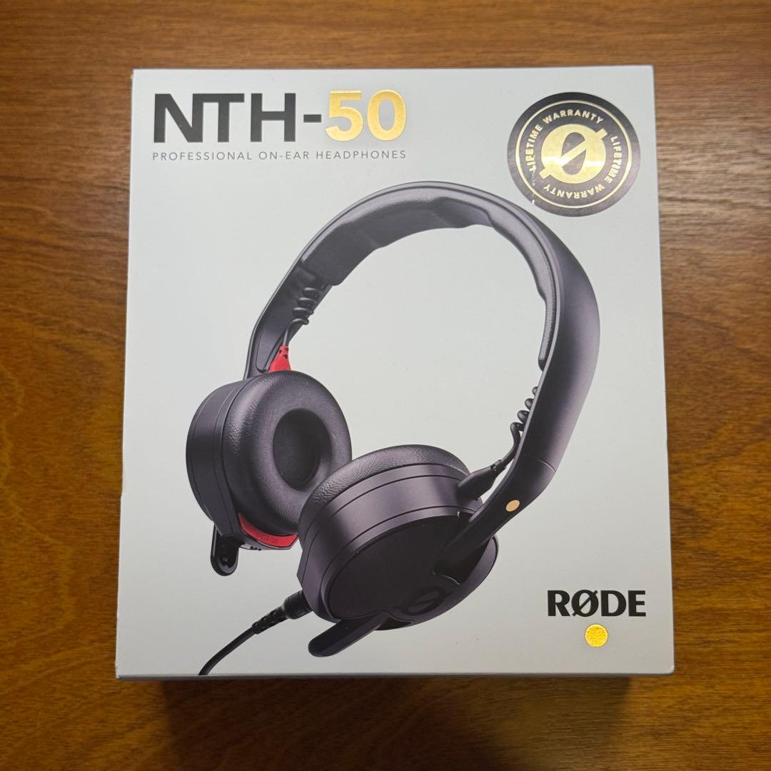 新品未使用☆ RODE オンイヤーヘッドフォン NTH-50 ブラック