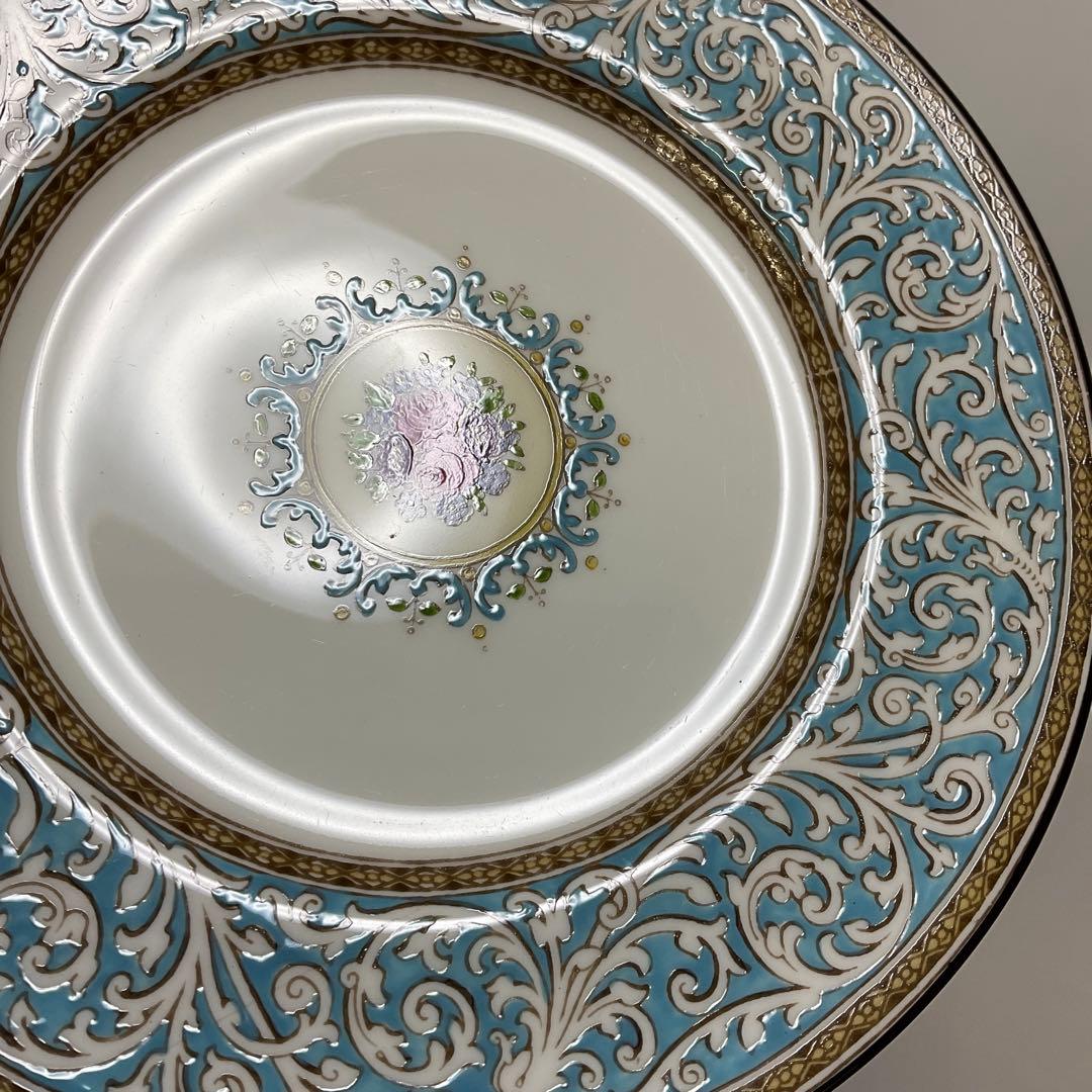 ウェッジウッド プレイズ　ターコイズ　5ピース　ディナーセット