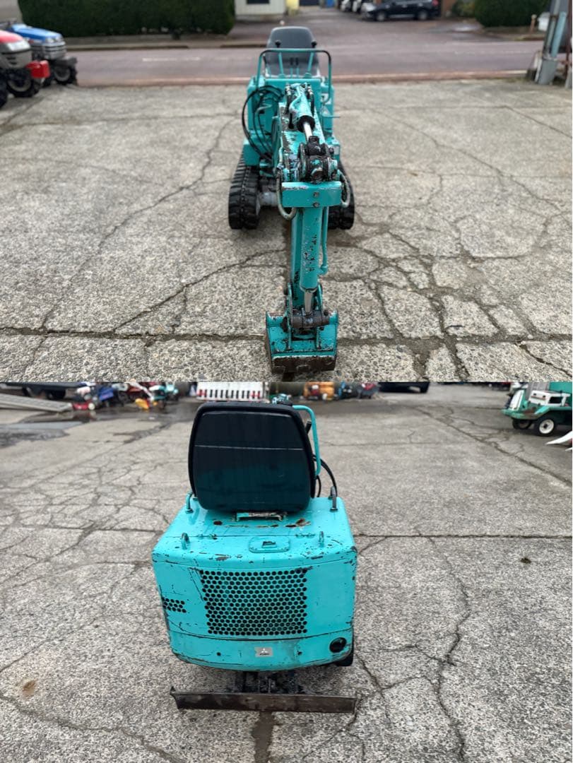 「新潟県長岡市発」クボタミニユンボKH‐0070.7tクラスディーゼル動作確認済