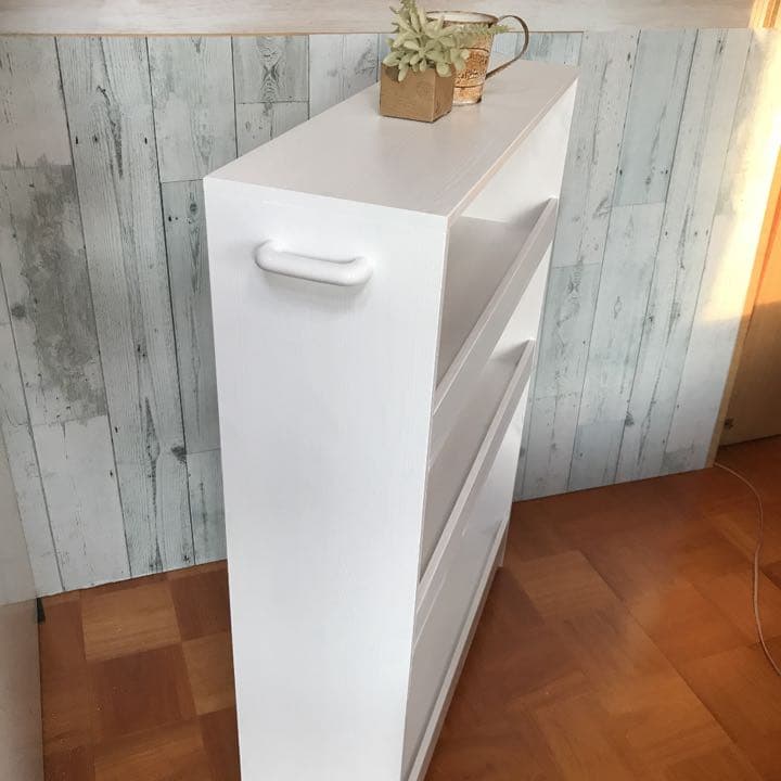 シェルフ すきま収納 幅20cm パイン集成材