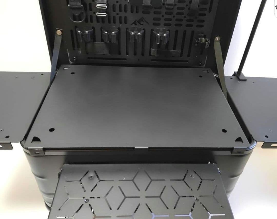 アルミコンテナ　50L　サイドパネル　前面センターパネル　キャンプ　アウトドア