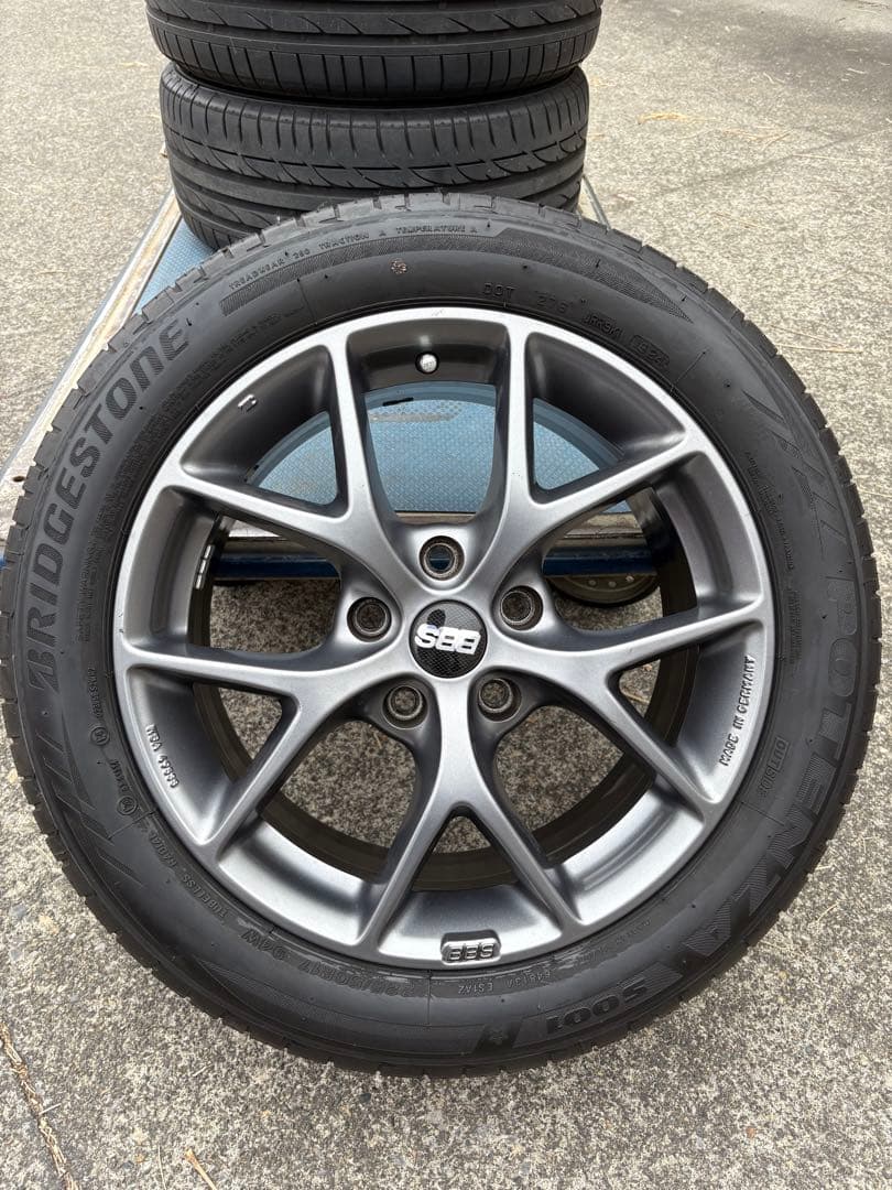 ネル BBS 17インチ ホイールセット ブリヂストン