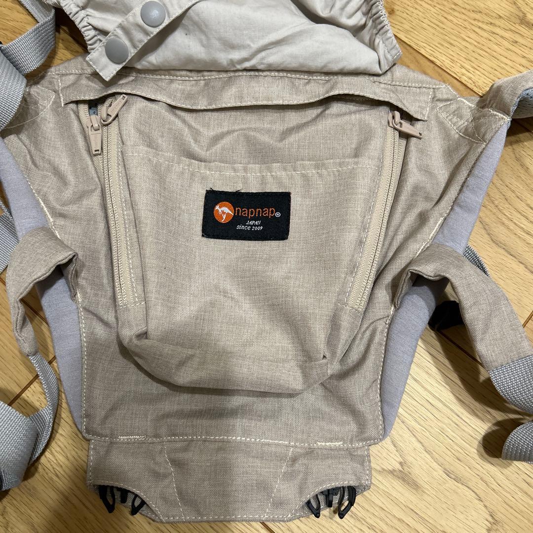 napnap Tran ヒップシート ベージュ