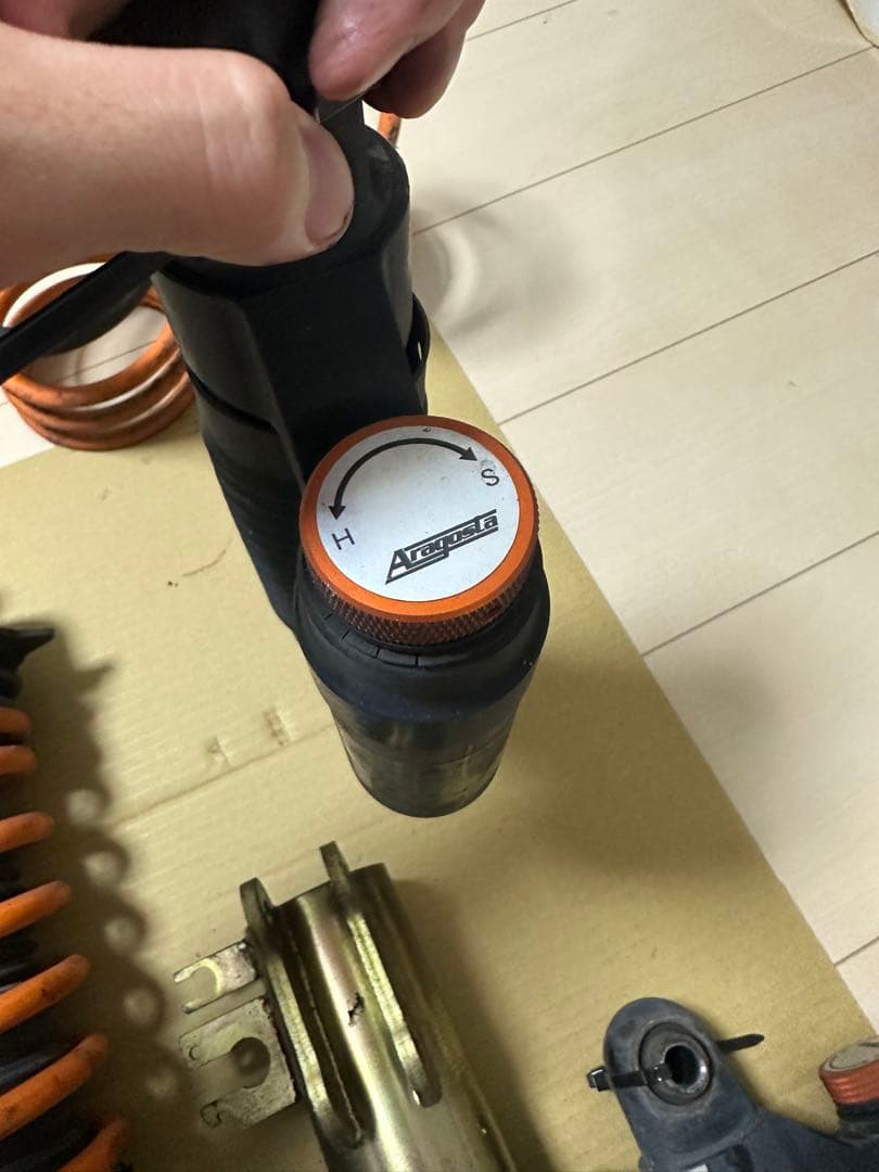 アバルト　アラゴスタ　Eタイプ　車高調