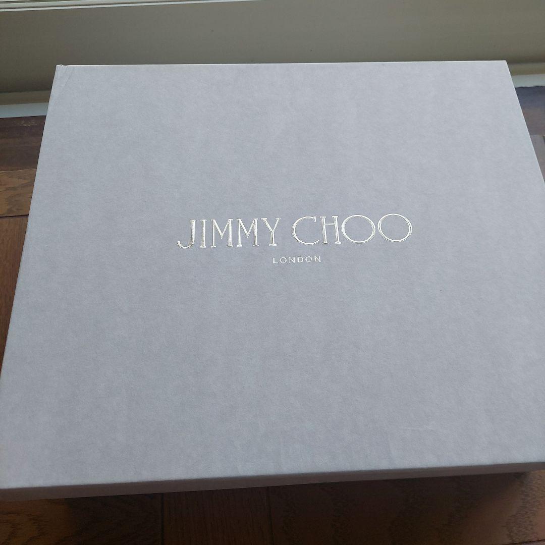 JIMMY CHOO⭐グレー ポインテッドトゥ新品未使用24,5cm