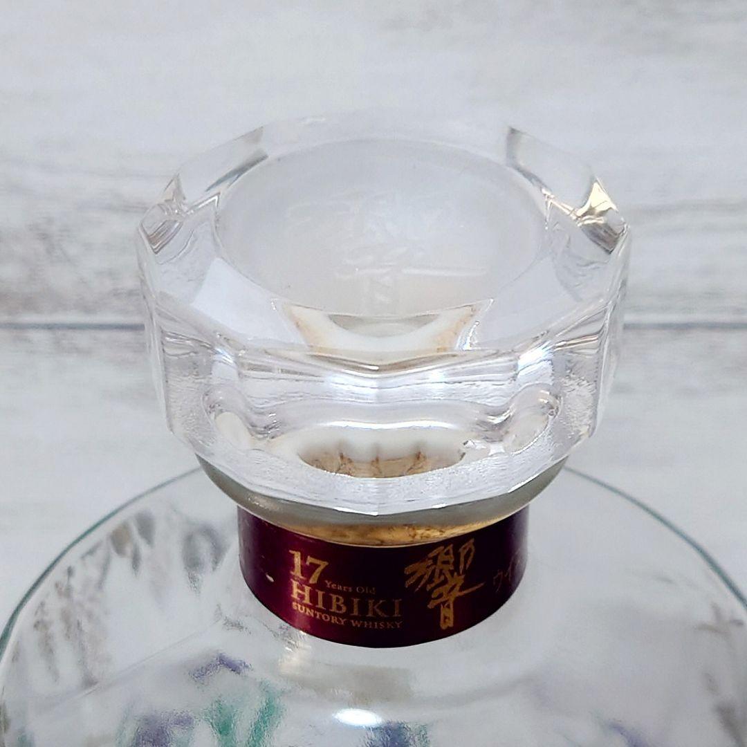 【空瓶】サントリーウィスキー 響17年 意匠ボトル 白鷺