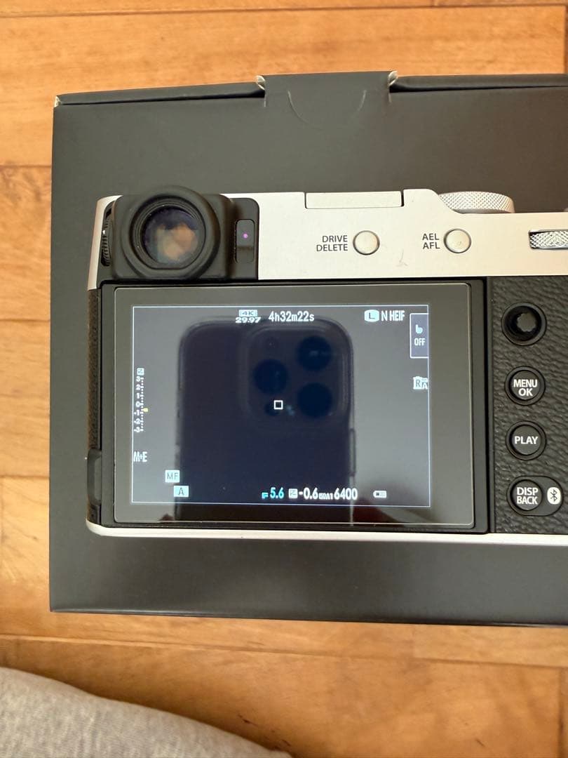 傷あり品 fujifilm x100vi シルバー