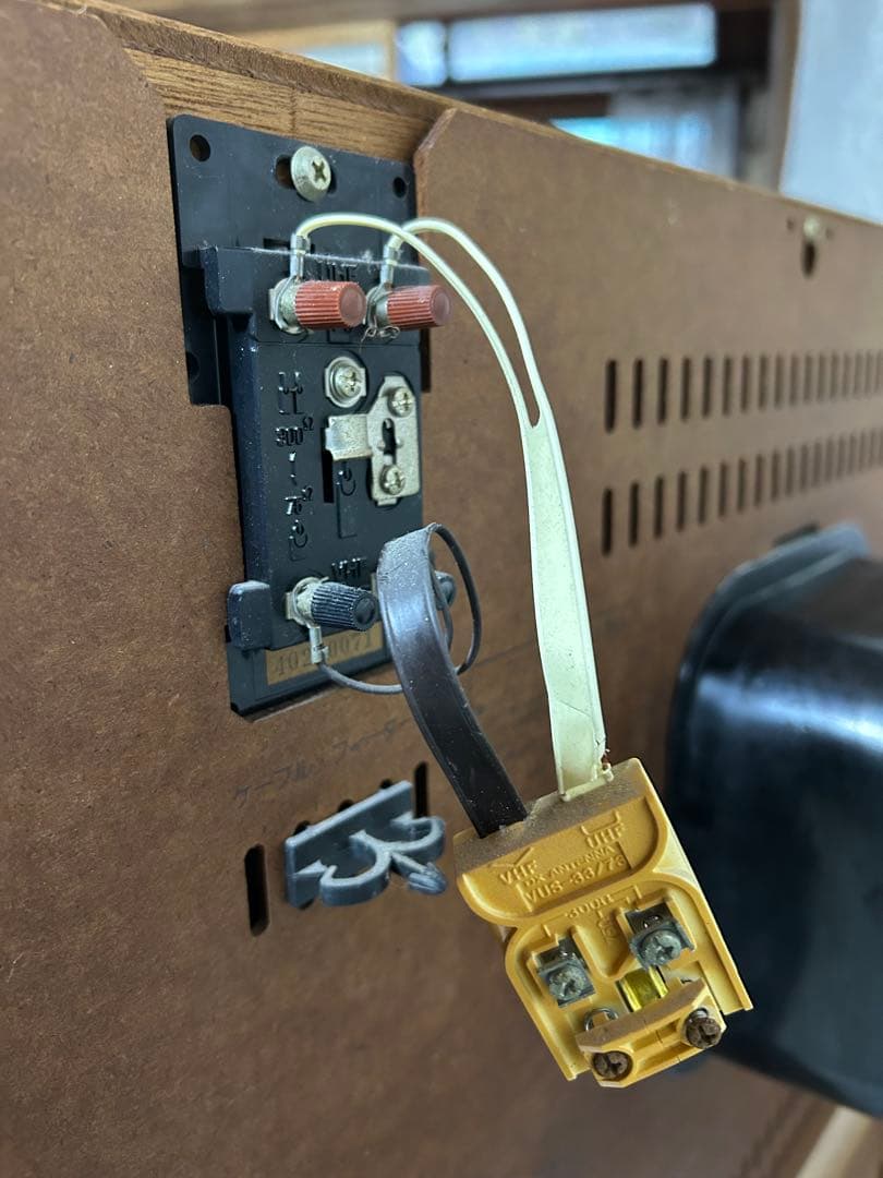 東芝カラーテレビ20F663昭和レトロ　アンティーク