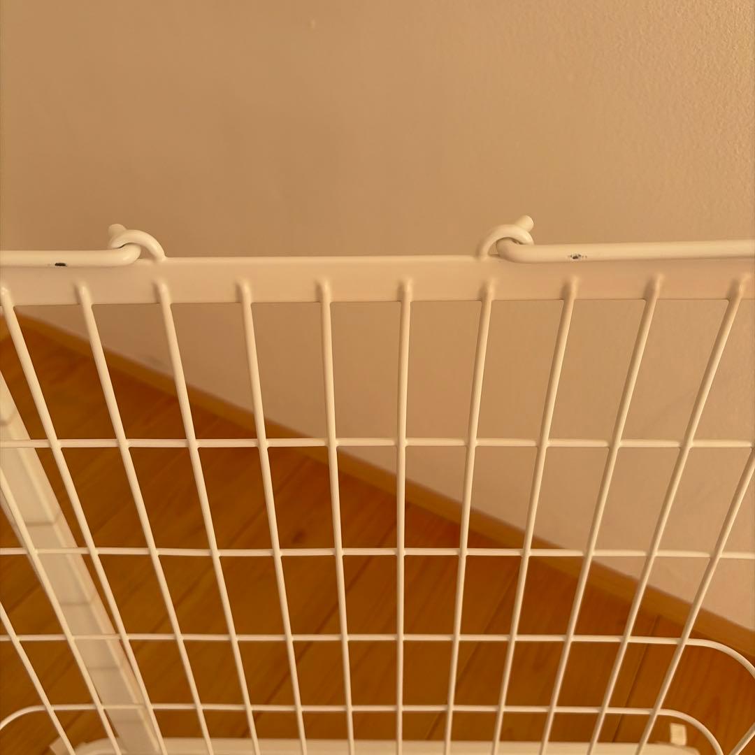 【kurage】山崎実業 tower ランドリーワゴン バスケット