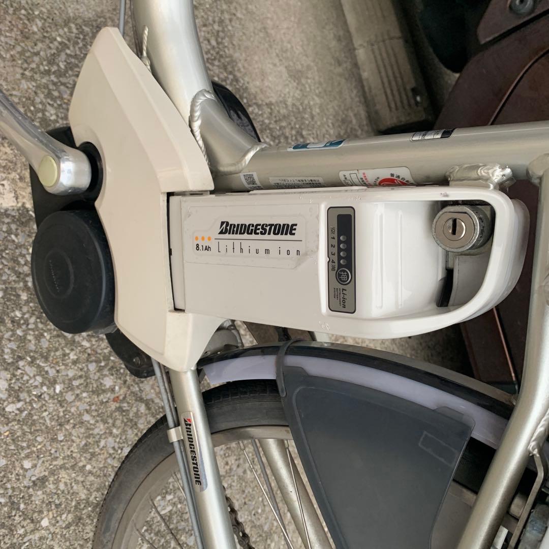 電動アシスト自転車。近県にの方、陸送致します。遠方の方はご遠慮下さい。サビあり。