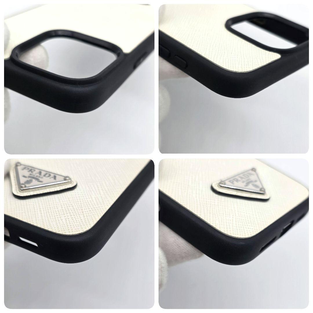 ✨美品✨PRADA iphone16proMAX ケース 三角ロゴ サフィアーノ