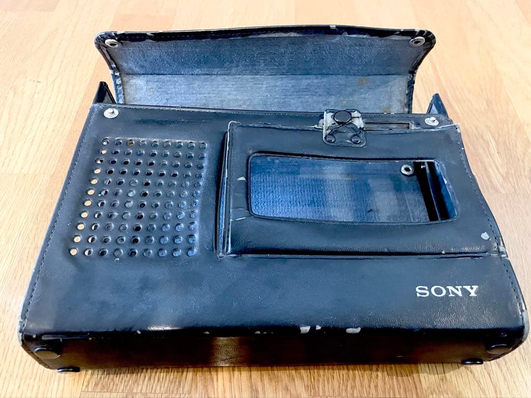 ※値下げしました【美品】SONY TC-D5M カセットプレイヤー。専用カバー付