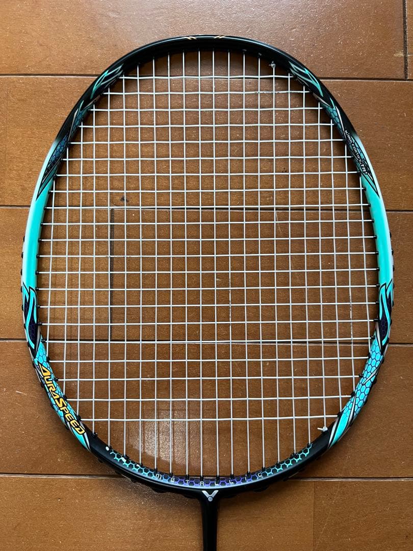 【VICTOR】 オーラスピード90Kメタリック バドミントンラケット