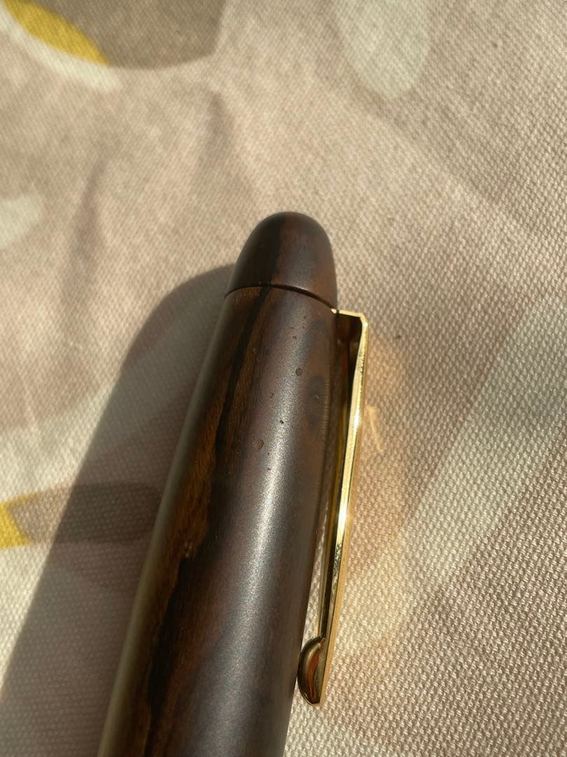 プラチナ万年筆　 プラチナ✖️KINGDAM NOTEコラボ　出雲黒柿