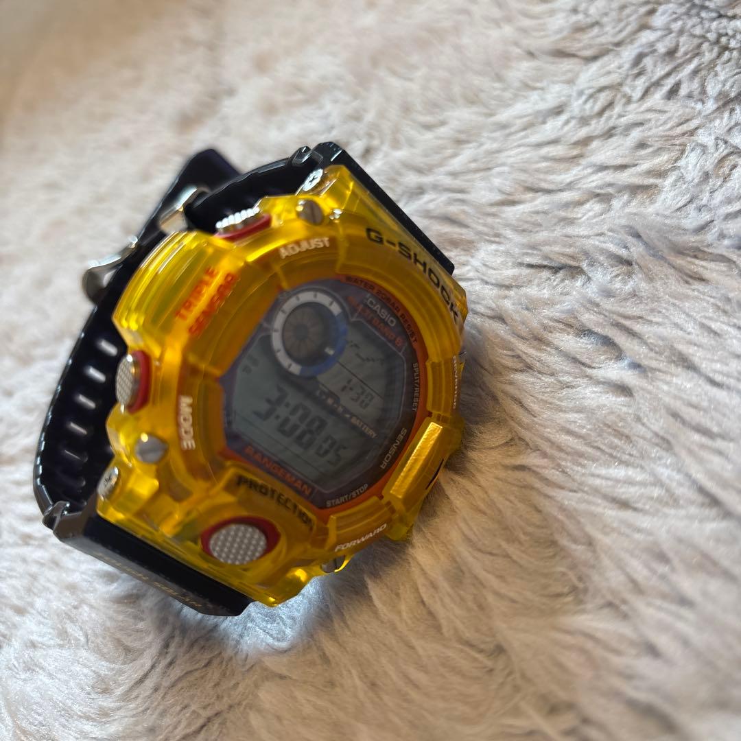 CASIO G-SHOCK ソーラー駆動 イエロー腕時計 レンジマン2017