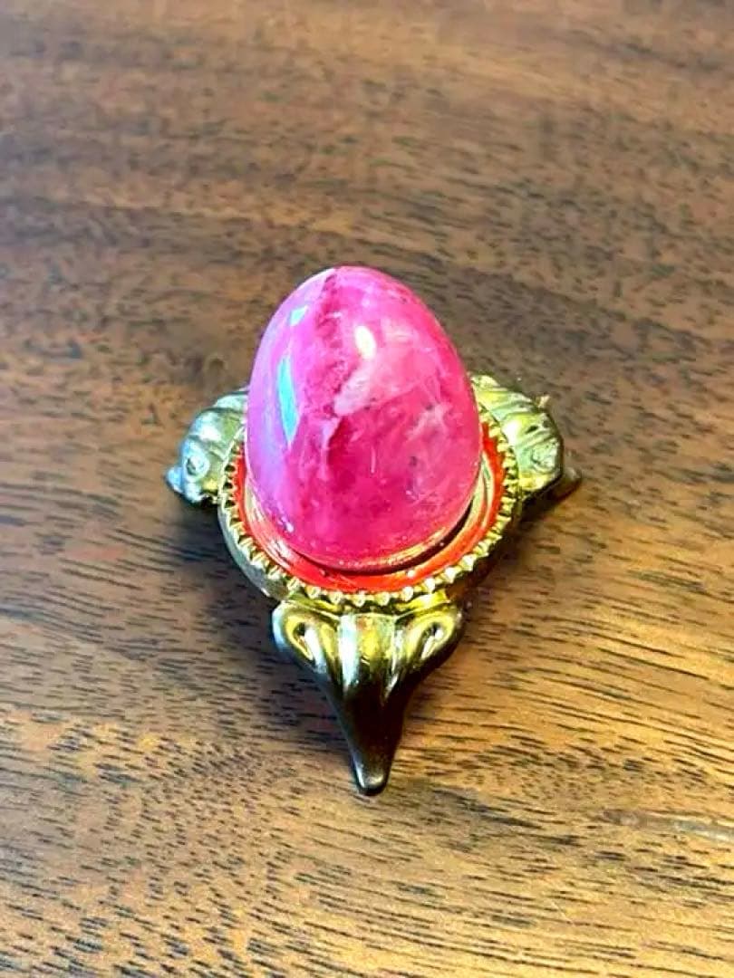 スイートホーム鉱山　インカローズ　ロードクロサイト　エッグ型　天然石　水晶　貴石