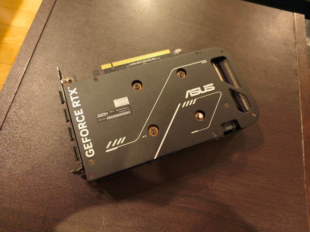 ASUS geforce DUAL RTX 4060 O8G V2 付属完品