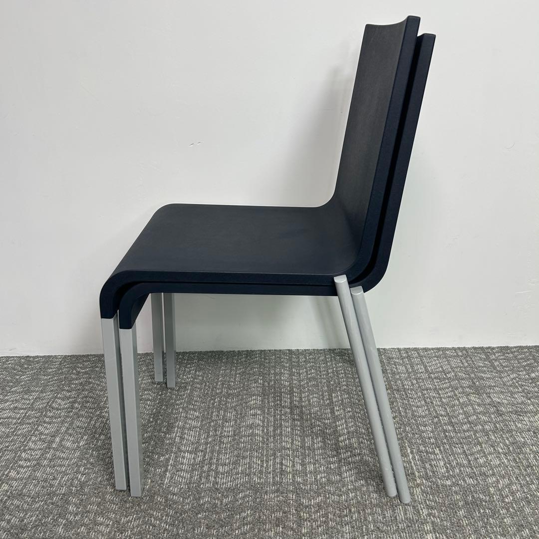 【在庫多数】ヴィトラ(Vitra)/.03(ゼロスリー)2脚セット/ネイビー