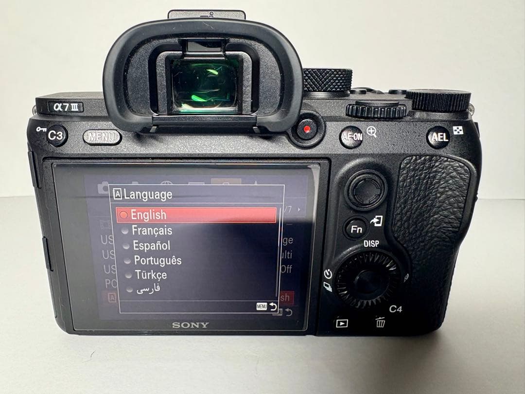 【美品】SONY α7 III ILCE-7M3 ボディ