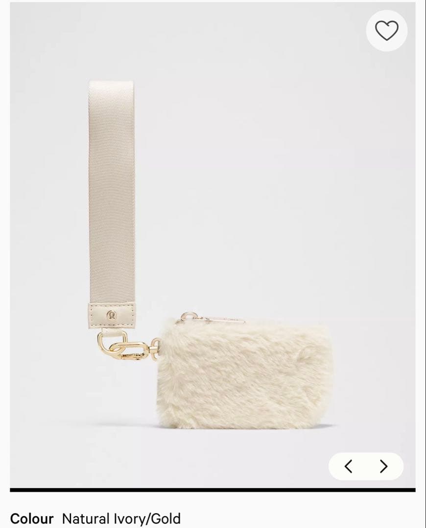 【新品未使用】lululemon デュアルポーチリストレット