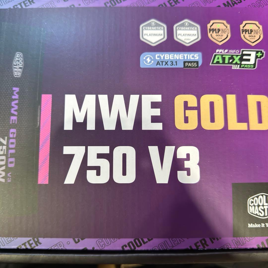 電源ユニット CoolerMaster MWE Gold 750 V3 ATX3.1