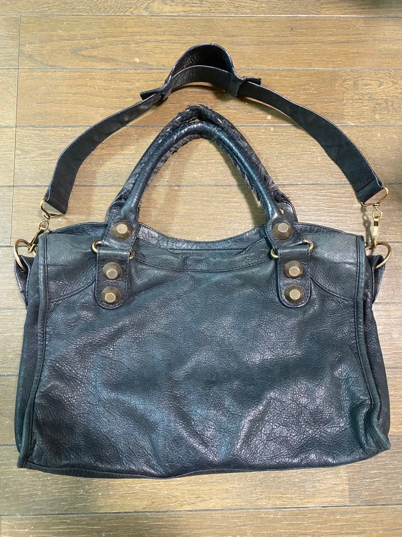 BALENCIAGA ジャイアントシティ ブラック　ピンクゴールド金具 希少