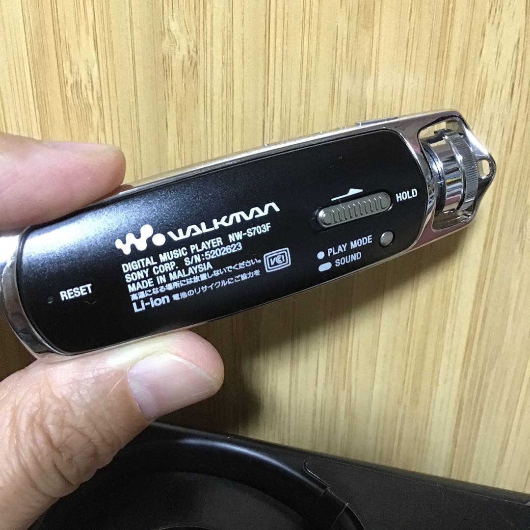 SONY WALKMAN NW-S703F BLACK 未使用新品 オマケ付き