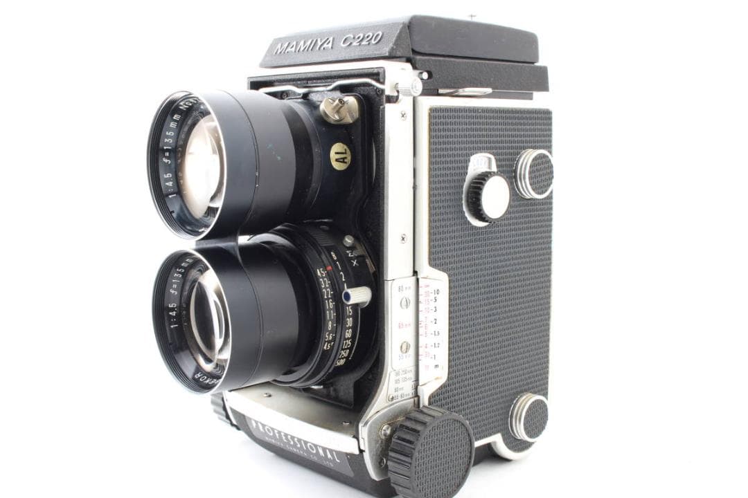 Mamiya マミヤ C220 ｆ4.5 135mm ブルードット ＃38