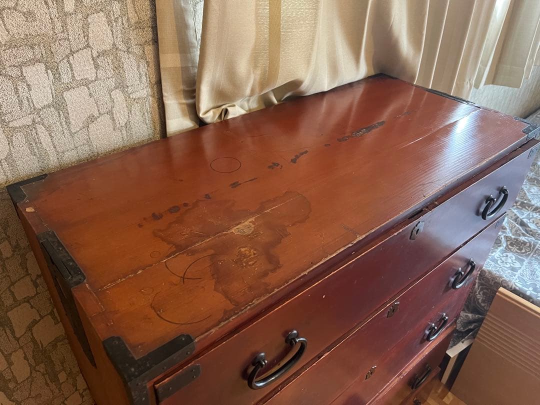 そ*豆様 和ダンス　和家具 アンティーク レトロ 時代箪笥 和箪笥