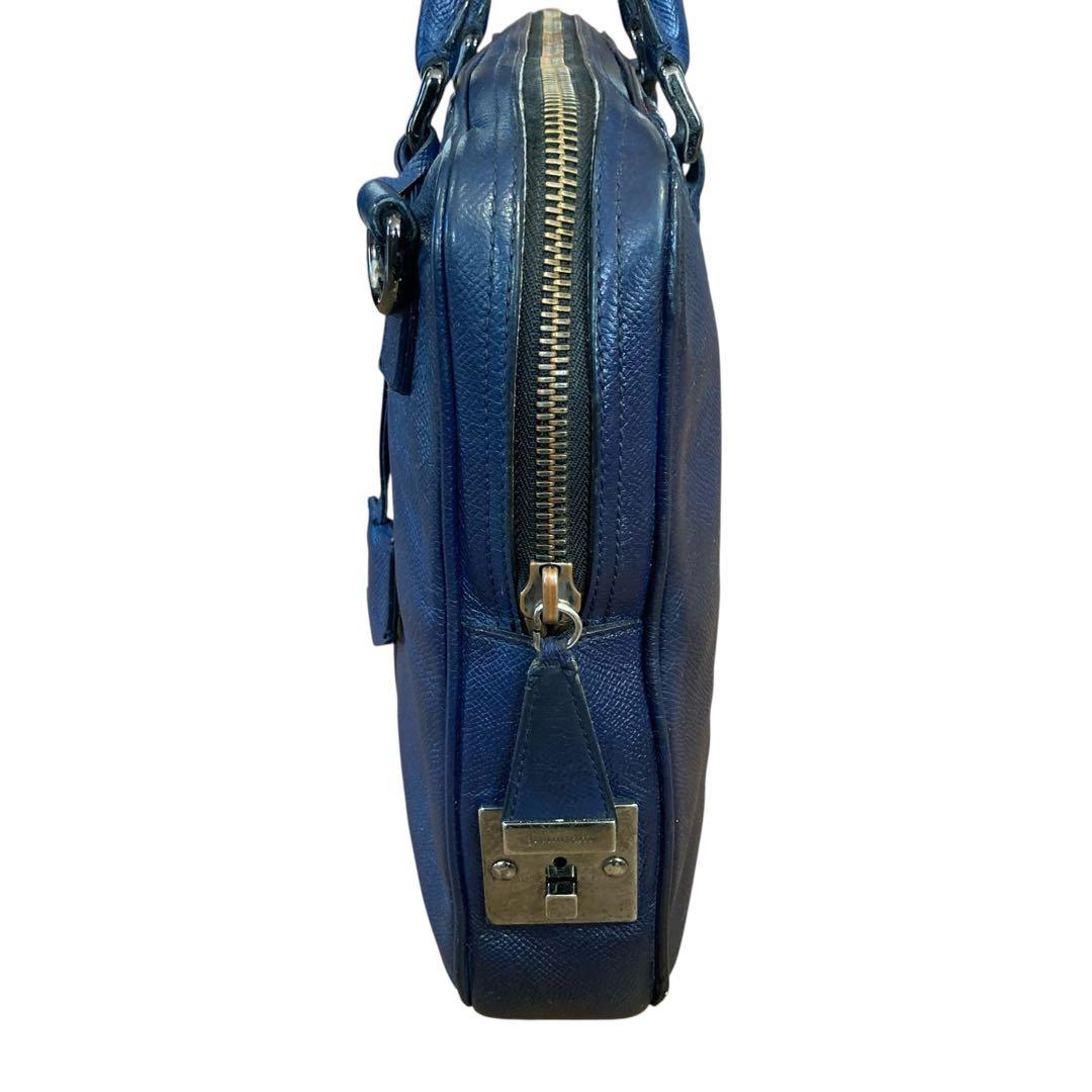 Burberry ビジネスバッグ　ブリーフケース A4収納可能 リペア品