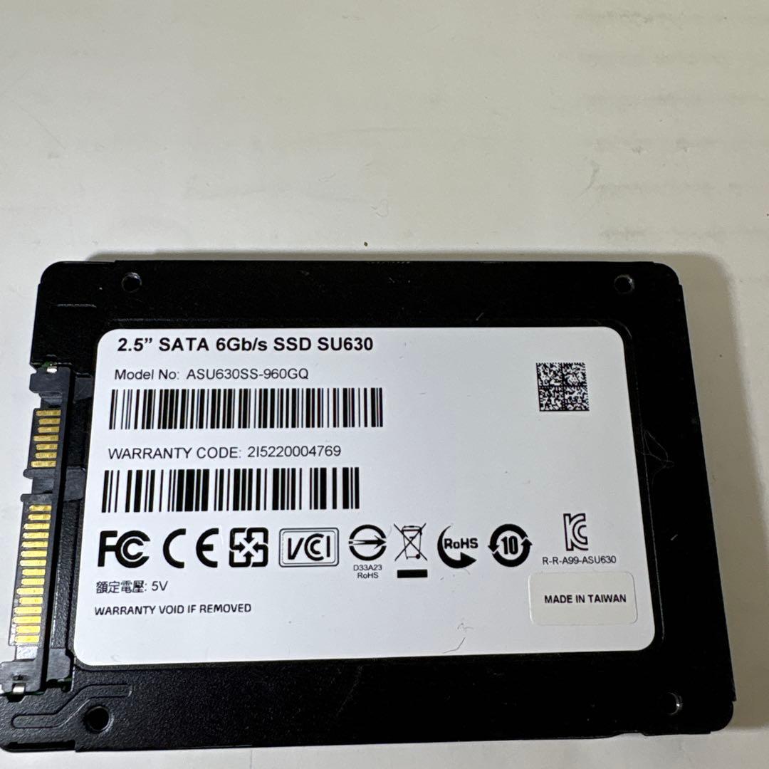 ADATA SU630 960GB 内蔵型SSD 2.5インチ