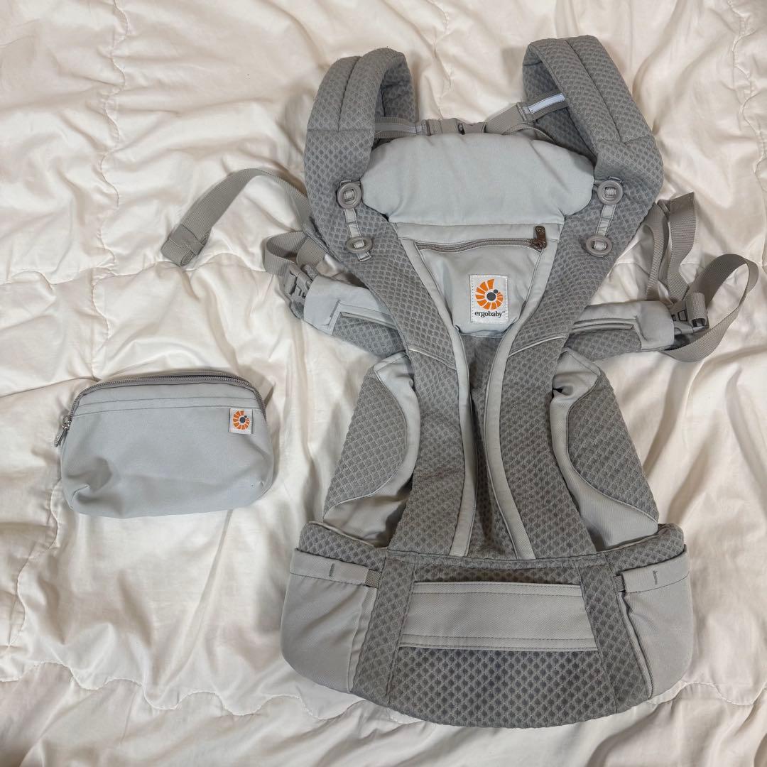 歳末限定特価セール☆ エルゴベビー　抱っこ紐　オムニブリーズ パールグレー
